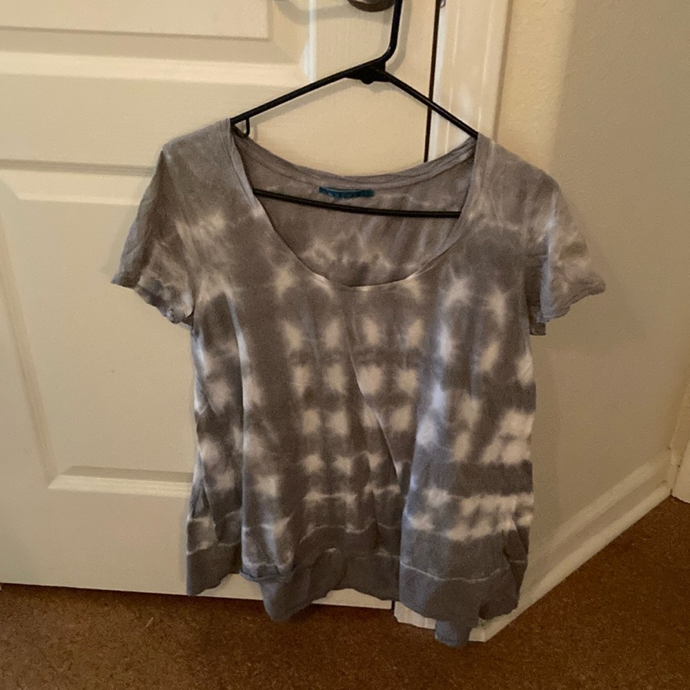 Light weight tye die Velvet shirt